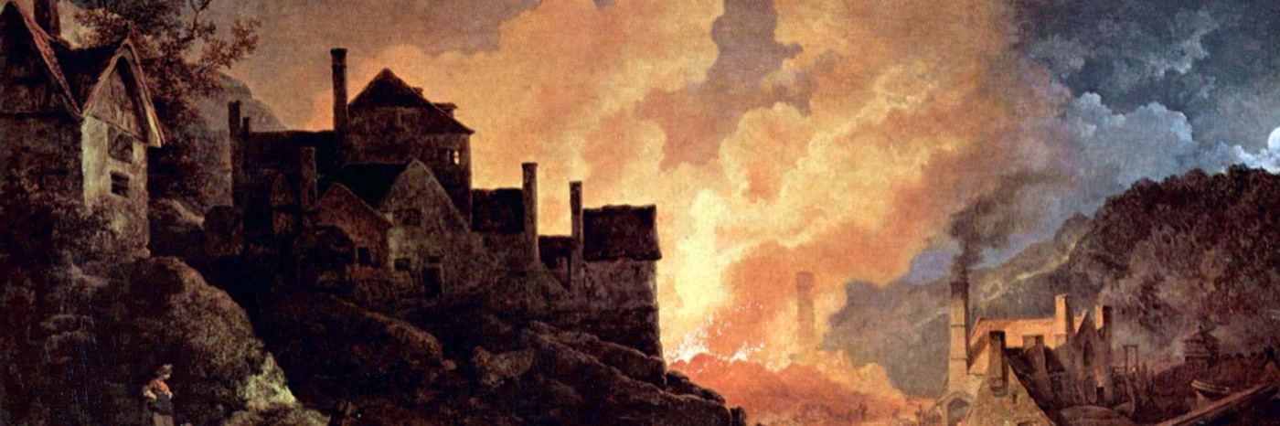 Philip James de Loutherbourg, Coalbrookdale by Night