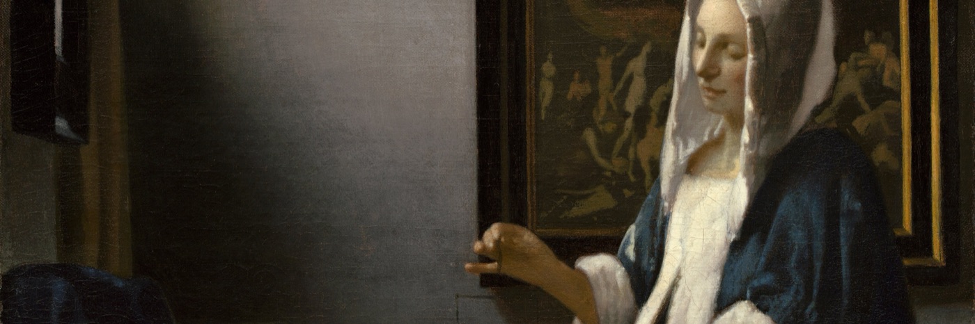Johannes Vermeer, Woman Holding a Balance