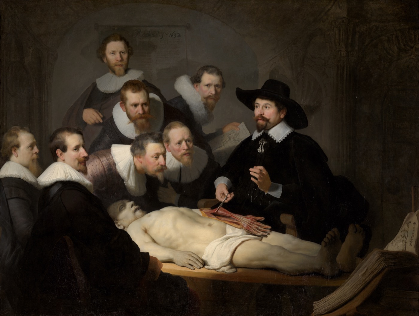 Rembrandt, The Anatomy Lesson of Dr. Nicolaes Tulp, 1632