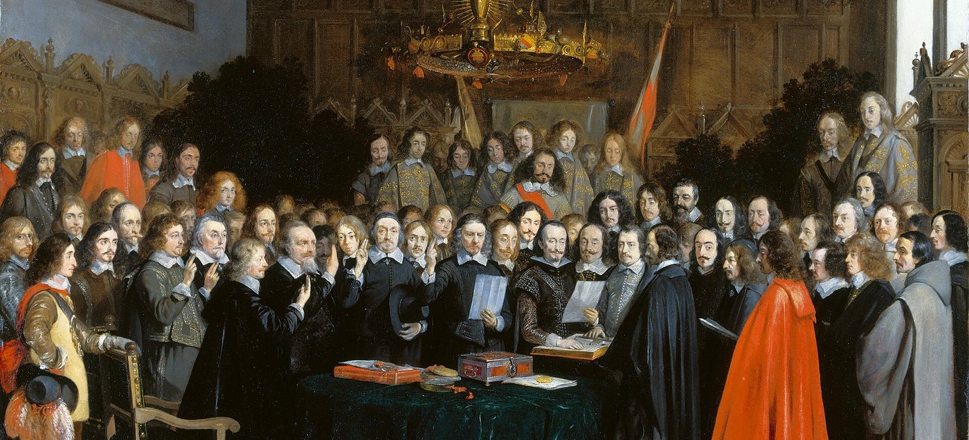 Gerard ter Borch, "The Ratification of the Treaty of Münster"